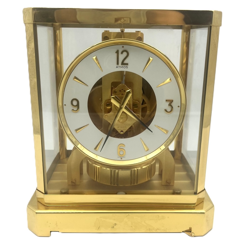 Jaeger LeCoultre Atmos Brass Clock - Bellevue Estate Sale Auction by Rain City Estate Sales