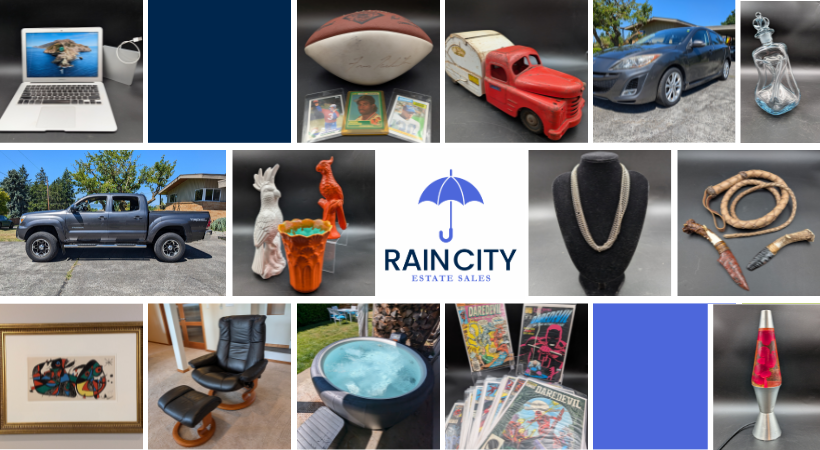 Rain City Estate Sales – Normandy Park Estate Sale Online Auction Cover Photo Autos Antiques Art and More
