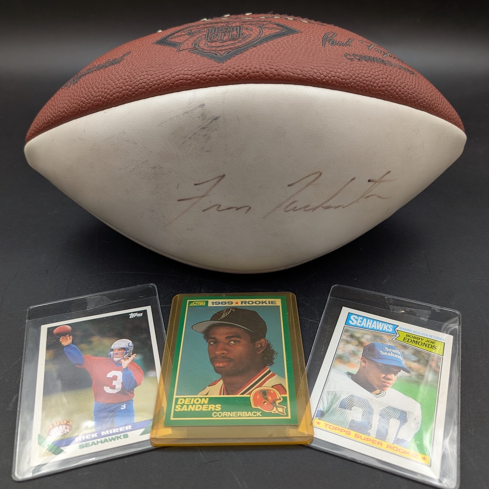 Rain City Estate Sales Seattle Online Auction - NFL Memorabilia Collection