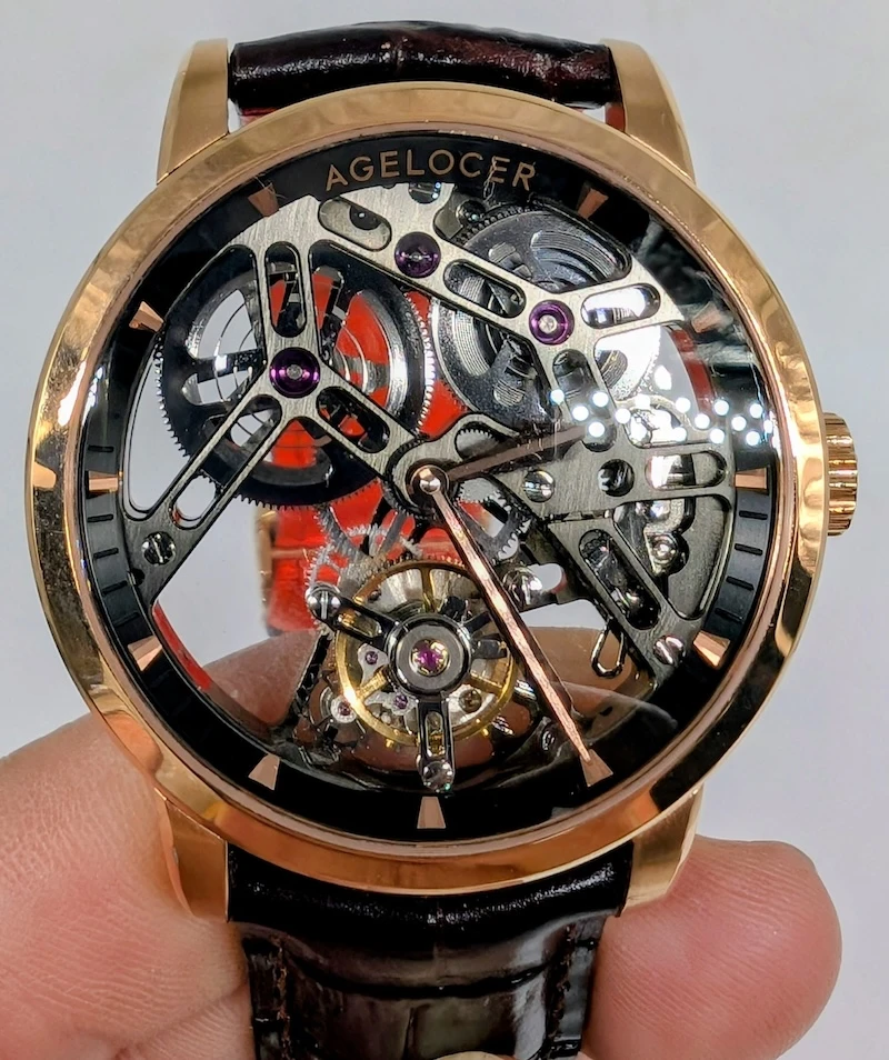 Agelocer Mens Tourbillon Watch - Redmond estate sale by Rain City Estate Sales
